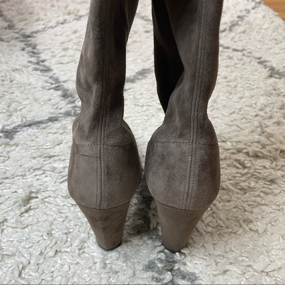 Stuart Weitzman Topo Highland Boot Taupe - Picture 5 of 8